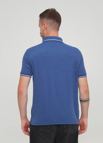 Синяя футболка-поло для мужчин Universal
