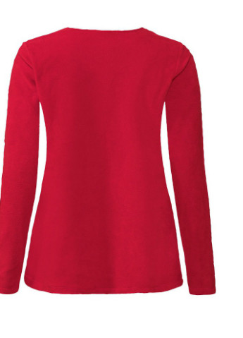Червона зимня жіноча флісова піжама, домашній костюм лонгслив + брюки Esmara