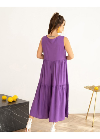 Фиолетовое повседневный платья sa-466 фиолетовый ISSA PLUS