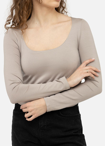 Женская футболка цвет бежевый ЦБ-00242073 Busem (277695759)