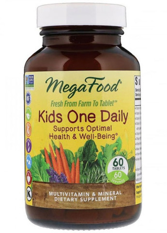 Kid's One Daily 60 Tabs MegaFood (256720902)