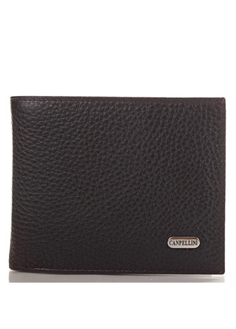Чоловічий шкіряний гаманець чорний Canpellini (262975887)