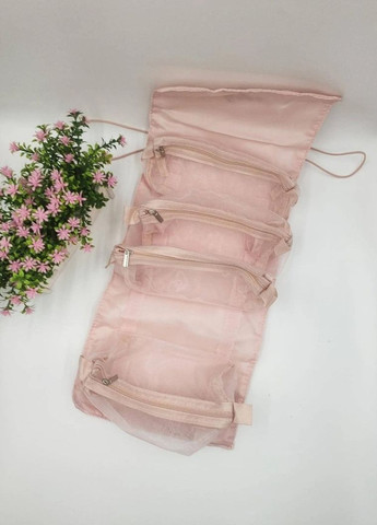 Жіноча косметичка рол рожева No Brand (266340634)