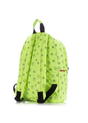 Детский стеганый рюкзак с уточками салатный backpack-theone-salad-ducks PoolParty (263135556)