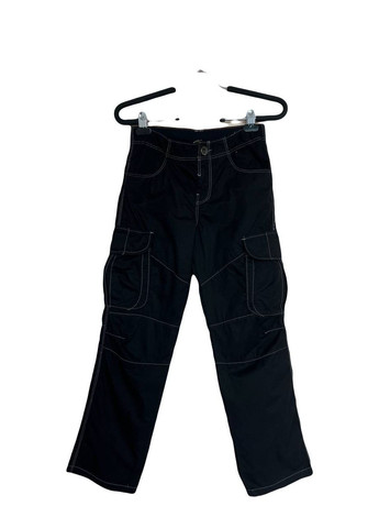 Черные кэжуал демисезонные брюки Mandarino
