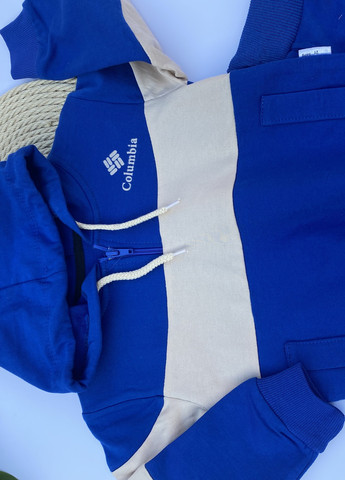 Синій дитячий спортивний костюм для хлопчиків "columbia" синій Murat baby