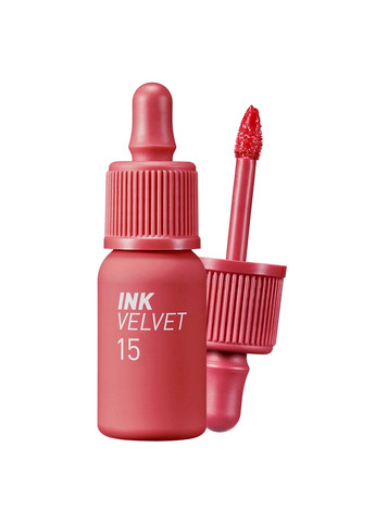 Матовый тинт INK THE VELVET 015 BEAUTY PEAK ROSE для губ, 4г Peripera (260602872)