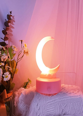 Светильник ночник " Розовая луна" Home (265329682)