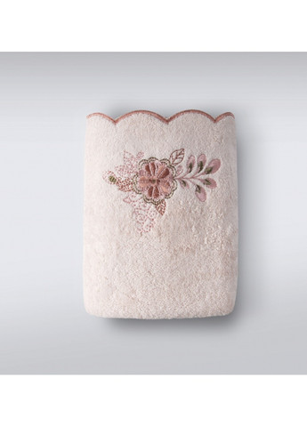 Irya полотенце - laural pudra пудра 90*150 орнамент пудровый производство - Турция