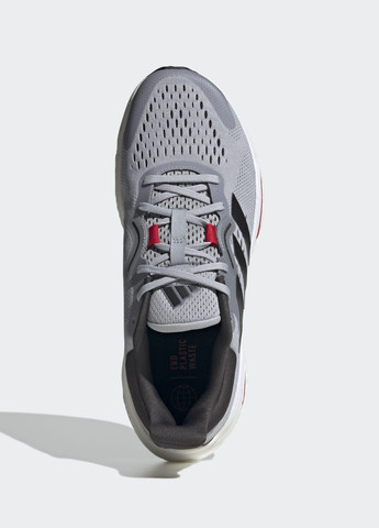 Серые всесезонные кроссовки для бега solarcontrol adidas