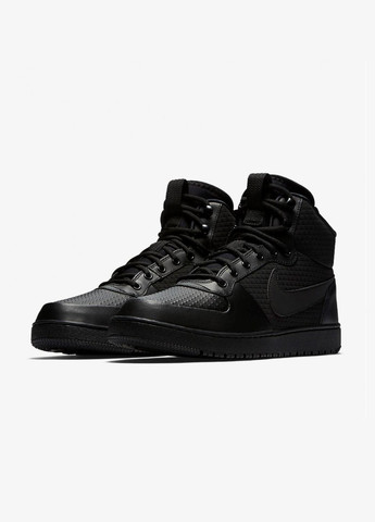 Черные кроссовки Nike Court Borough Mid Winter