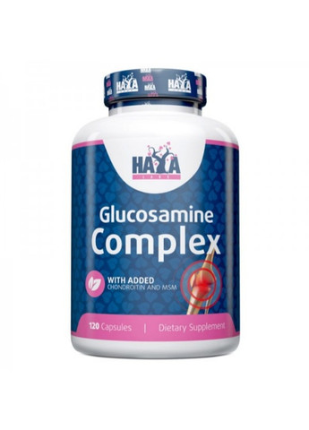 Glucosamine Chondroitin & MSM Complex 120 Caps Haya Labs (259967160)
