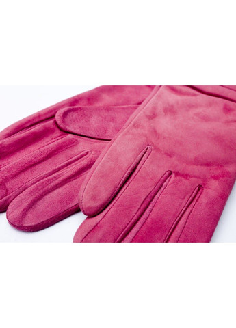 Малиновые женские перчатки из натуральной замши M Shust Gloves (266142967)