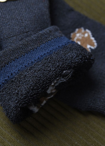 Шкарпетки дитячі махрові темно-синього кольору Let's Shop (269387574)