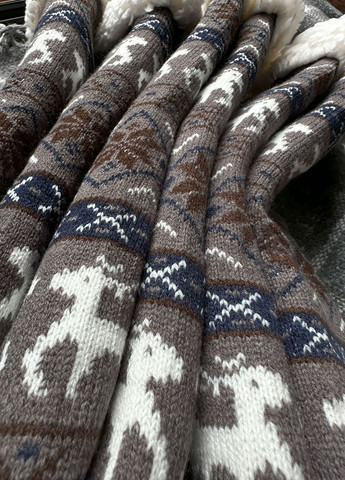 Шкарпетки високі махра / теплі зимові махрові носки чоловічі / жіночі Еко хутро Розмір 38-46 Сірий 69194 DobraMAMA (266895946)