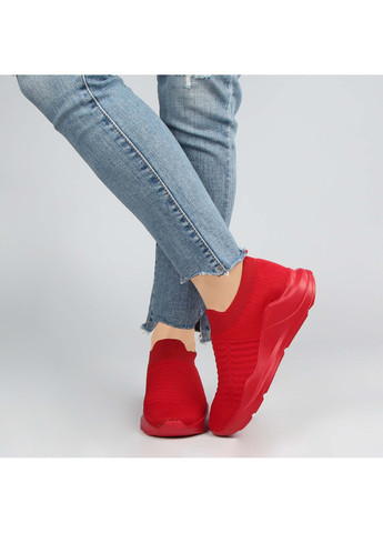 Красные демисезонные женские кроссовки 197161 Buts