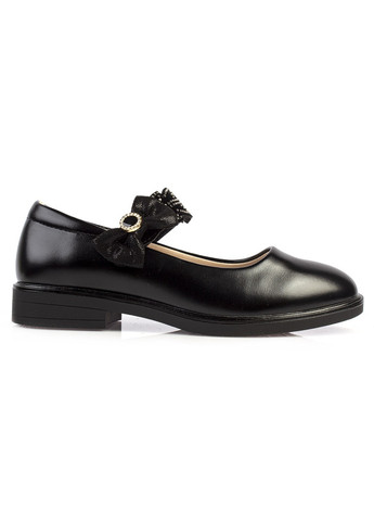 Черные туфли детские для девочек бренда 4400004_(1) Weestep