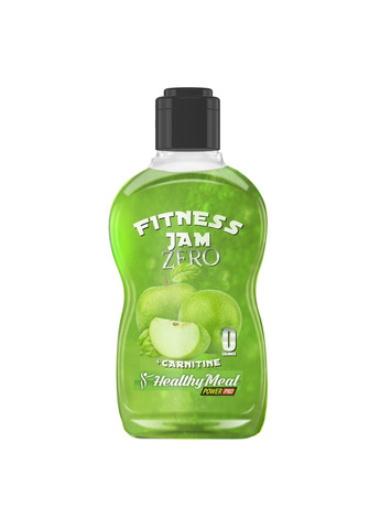 Fitnes Jam Sugar Free + L Carnitine - 200g Green Apple Power Pro (270937373)