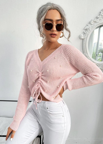 Розовый свитер SHEIN