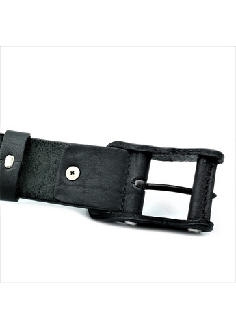 Кожаный ремень 3,8 х 115-120 см Черный m-kozh38-wtrua-0055 Weatro (267406476)