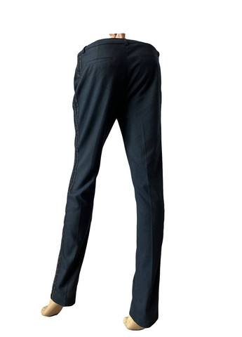 Синие кэжуал, классические демисезонные брюки Naf Naf