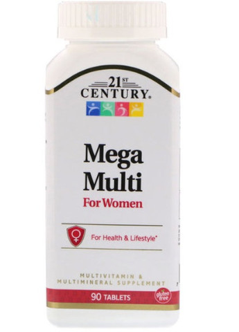 Mega Multi for Women 90 Tabs 21st Century (256723389)