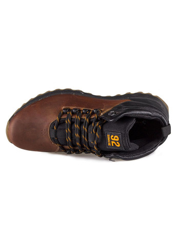 Коричневые осенние ботинки мужские бренда 9100334_(5м) Grunwald