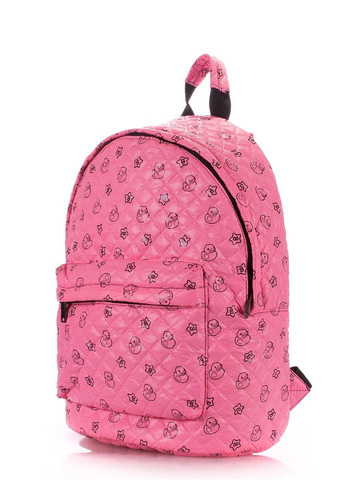 Дитячий стьобаний рюкзак з качечка салатний backpack-theone-salad-ducks PoolParty (263135557)