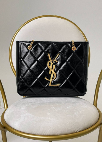 Сумка классическая с лого Yves Saint Laurent Big Diamond Bag Vakko (260197732)