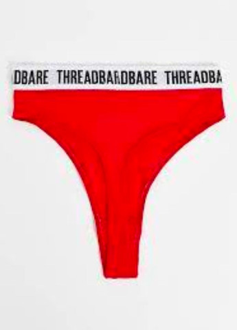 Трусики бікіні жіночі високі з еластичною резинкою Threadbare (275268517)