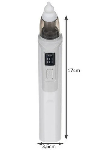 Електронний назальний аспіратор USB для очищення носа у дітей з насадками та фільтрами 6 режимів (475481-Prob) Unbranded (268024577)