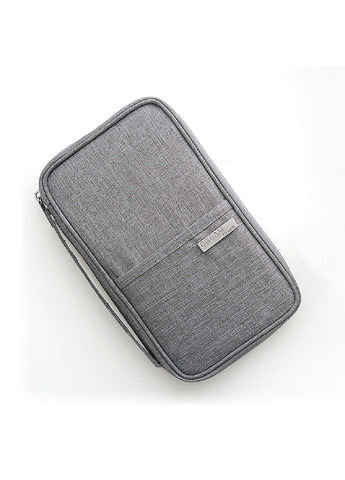 Набір тревел-кейсів органайзерів для зберігання перевезення транспортування документів 2 шт (474660-Prob) Сірий Unbranded (259294337)