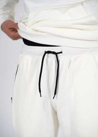 Белые спортивные, повседневный демисезонные шаровары брюки Custom Wear