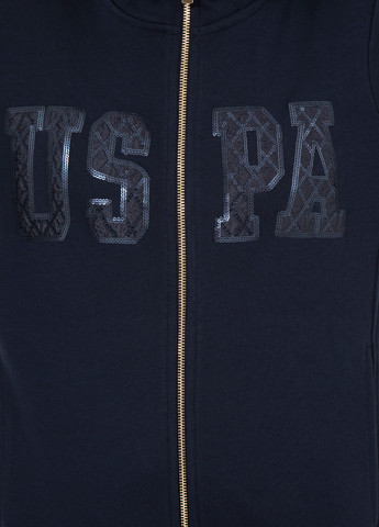 Світшот жіночий U.S. Polo Assn. - крій темно-синій - (258389479)