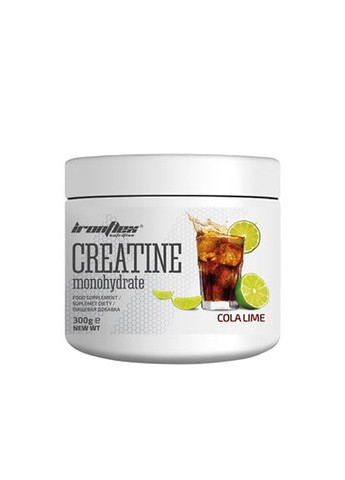 Креатин Creatine Monohydrate 300 g (Cola lime) Ironflex (260741179)