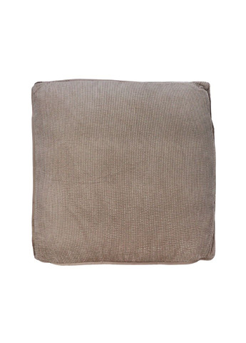 Мягкая декоративная подушка в полоску 50х50 см бежевая Lidl (276254518)
