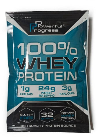 100% Whey Protein MEGA BOX 20 х 32 g Banana Powerful Progress (256723508)