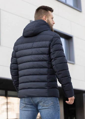 Синя зимня зимова чоловіча куртка великого розміру SK