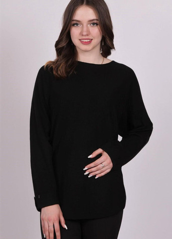 Чёрная блузка женский черный ангора 98038 Актуаль