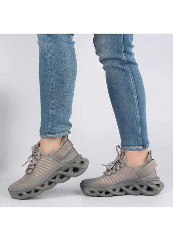Сірі осінні жіночі кросівки 196139 Tucino