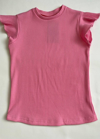Розовая летняя футболка крыла Три феї