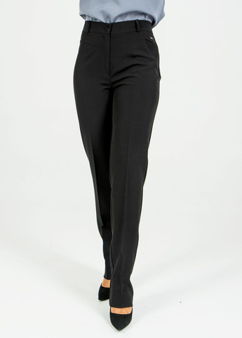 Жіночі класичні брюки КР9887 чорні. No Brand (276907178)