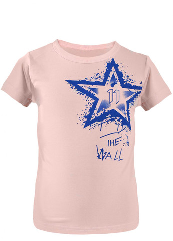 Бежева футболки футболка на дівчаток (звезда)16513-736 Lemanta