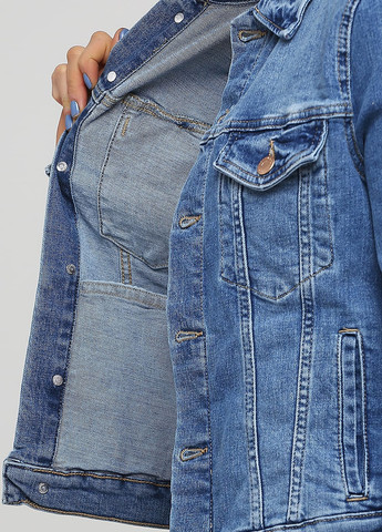 Блакитна літня куртка джинсова H&M