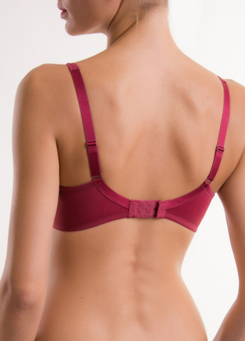 Бордовый бюстгальтер 71574 c Acousma с косточками нейлон