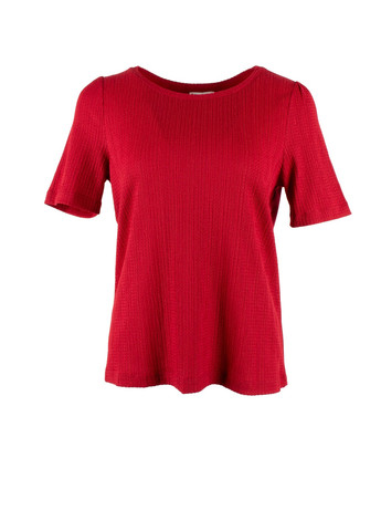 Червона літня жіноча футболка tough chic 001391 Street One