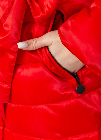 Червона демісезонна куртка жіноча демісезонна, колір синій, Ager
