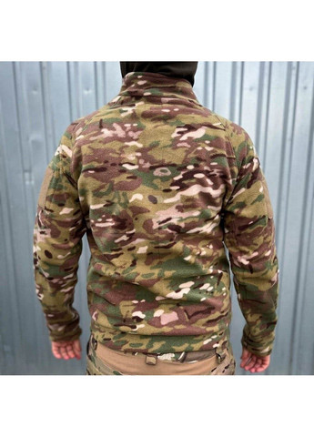 Кофта флис анорак лонгслив с молниями мультикам No Brand (258260493)