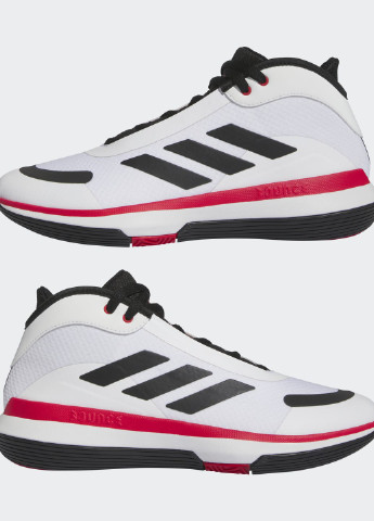 Білі всесезонні кросівки для баскетболу bounce legends adidas