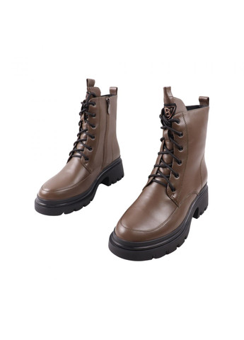 Черевики жіночі візонові натуральна шкіра Polann 242-24ZHC (266790641)